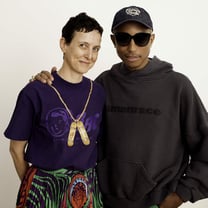 Pharrell Williams and Sarah Andelman collaborate on "Just Phriends" project