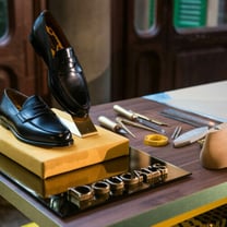 Doucalâs fetes 50, lauds its loafers and notes how menâs feet have grown